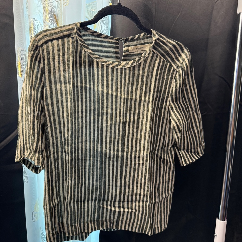 Elegant Striped Blouse